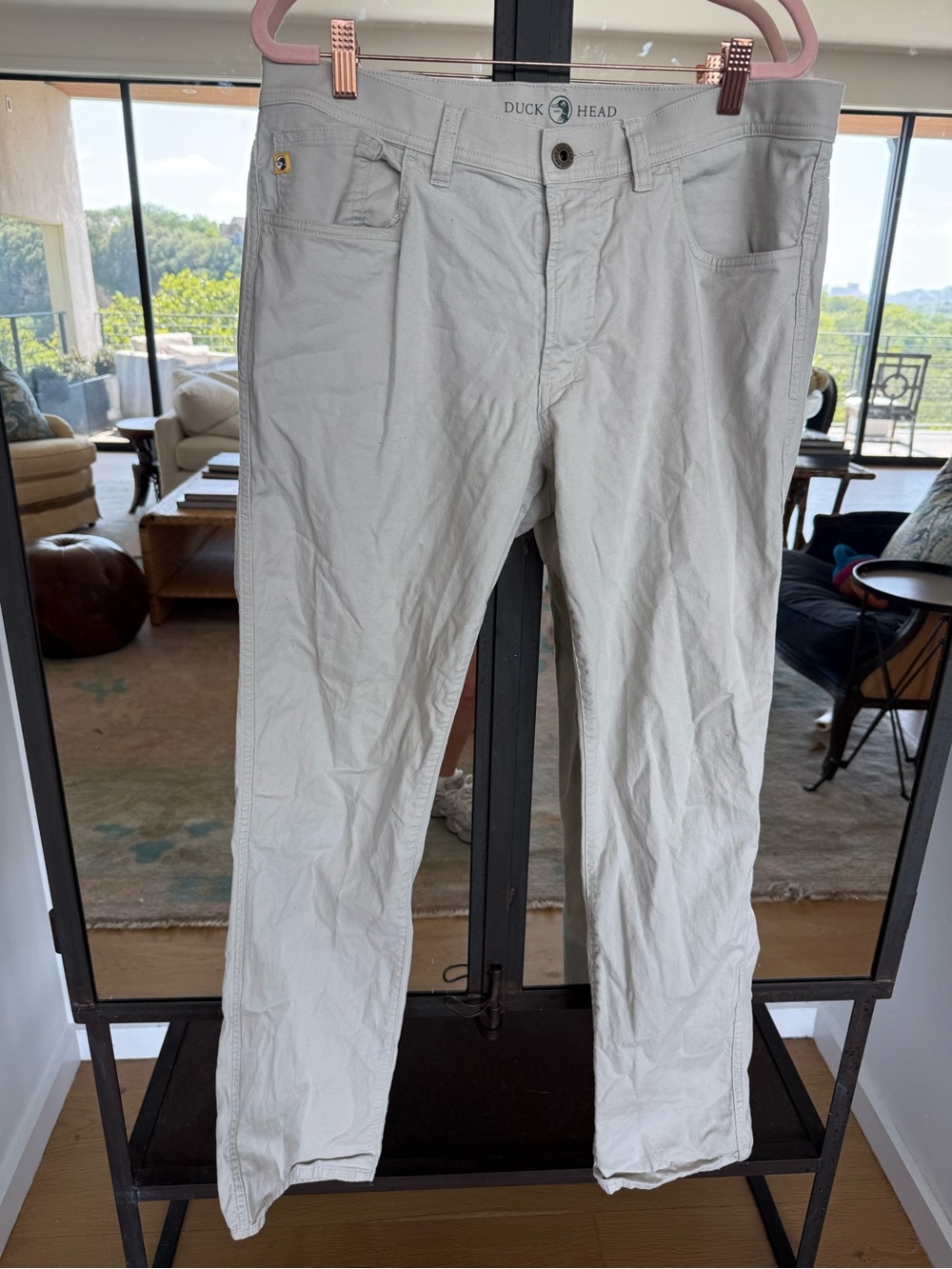 Duck Head Men’s Light Tan Casual Chinos
